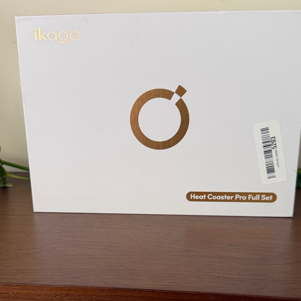 ikago Heat Coaster Pro Full Set - Pink with Gold Logo